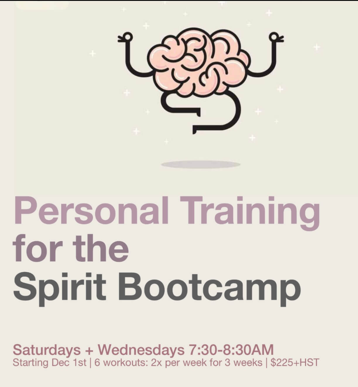 A Bootcamp…For Your Spirit!