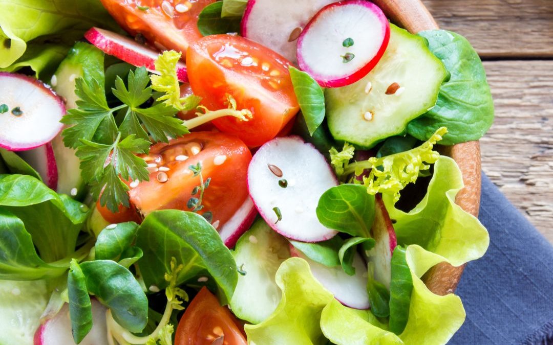 Warm Spring salad