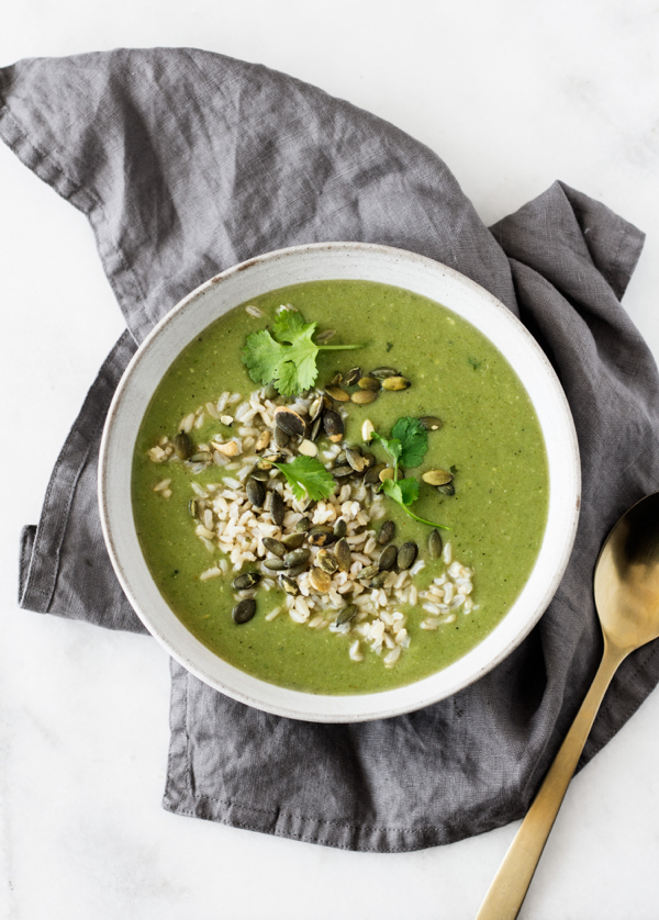 Gratitude and Green Soup – It’s all about Self-Care and Balance for the Holidays