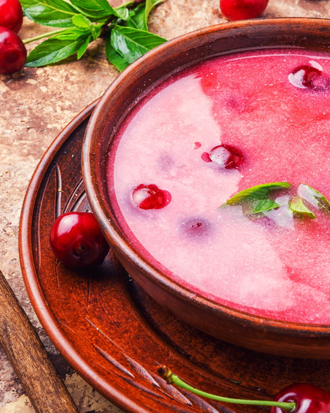 Cool Cherry Borscht